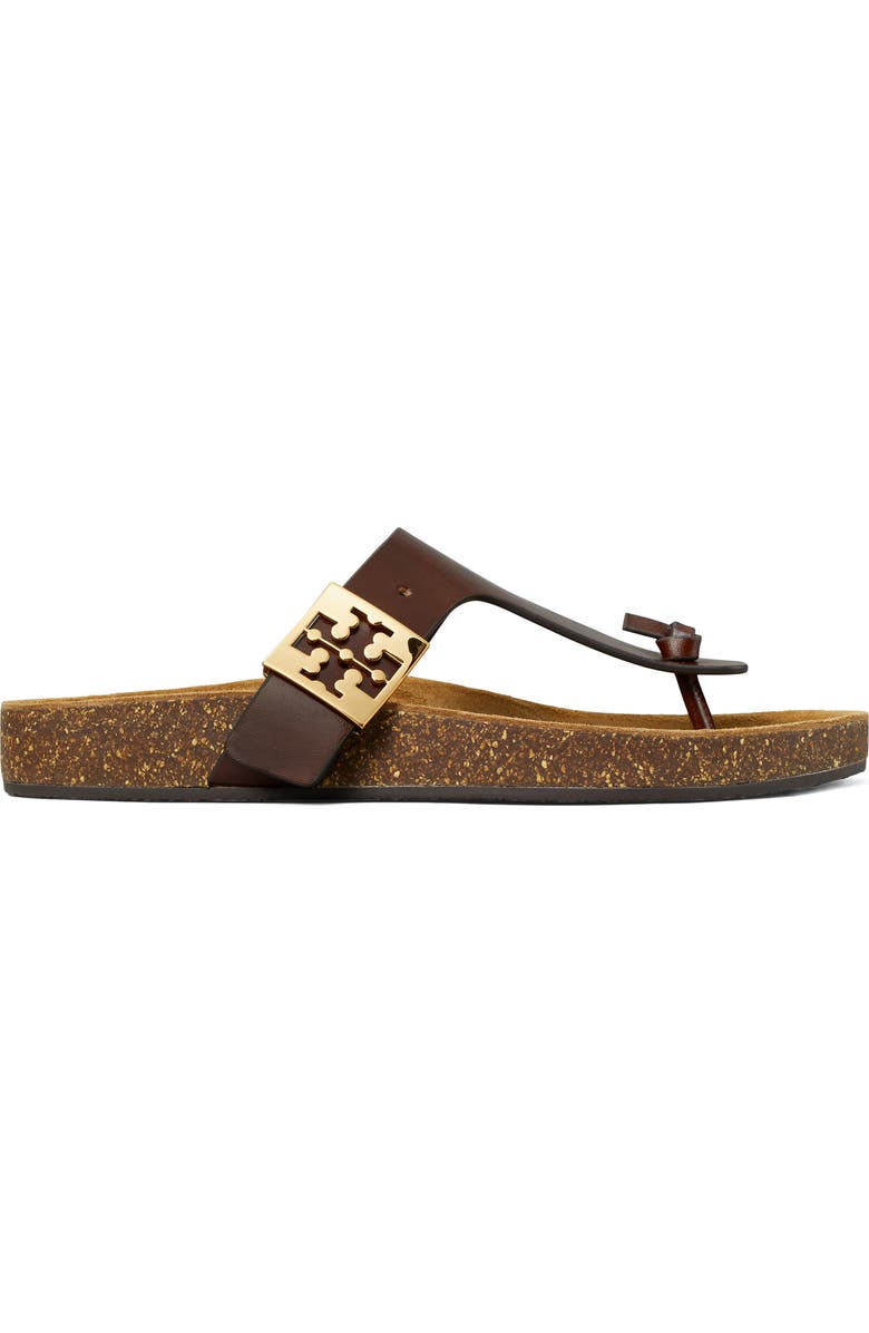 Tory Burch Mellow Thong Sandal, Alternate, color, Negroni / Light Teak