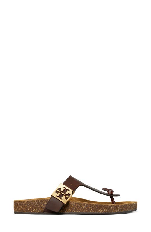 Tory Burch Mellow Thong Sandal In Brown