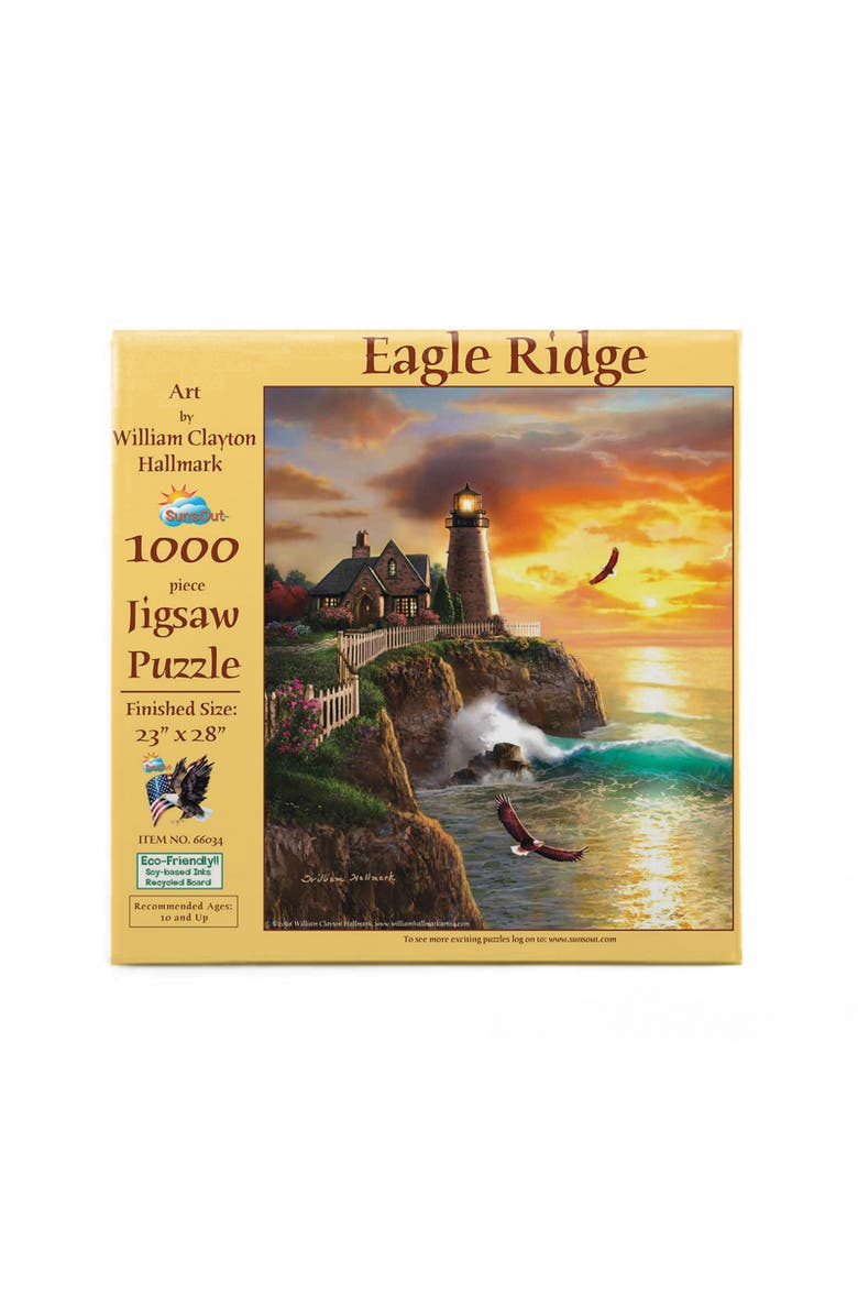 Sunsout Eagle Ridge 1000 piece Jigsaw Puzzle for Adults, Alternate, color, Multicolor