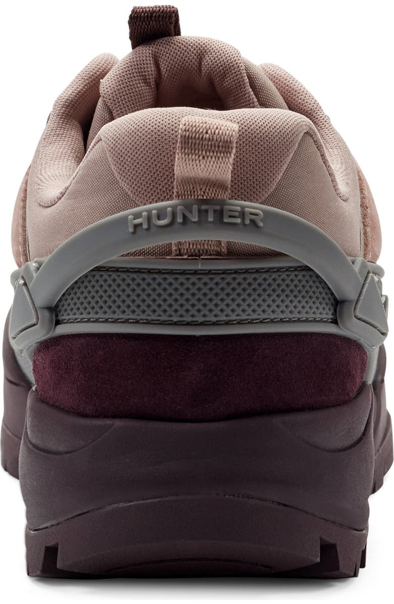 Hunter Nicia Waterproof Sneaker, Alternate, color, Light Pink 680