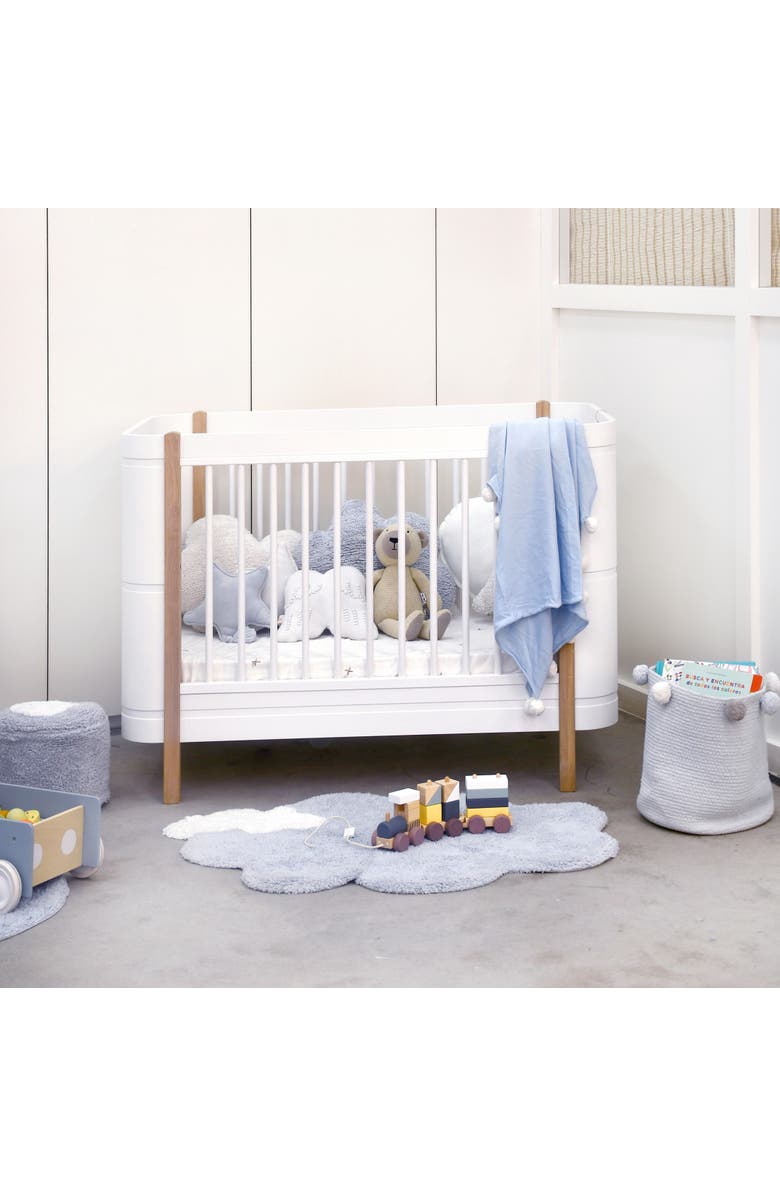 Lorena Canals Washable Rug Mini Dream, Alternate, color, Light Blue, White