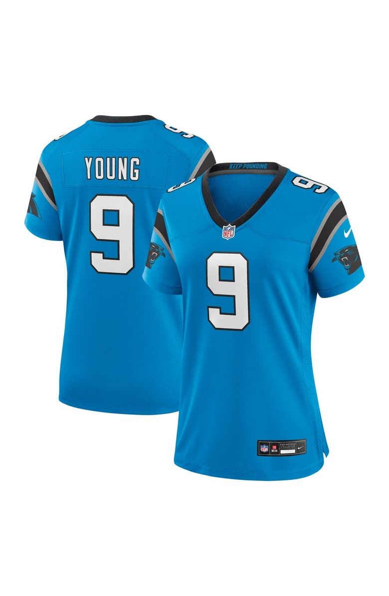 Nike Women's Nike Bryce Young Blue Carolina Panthers Player Jersey, Alternate, color, Blue