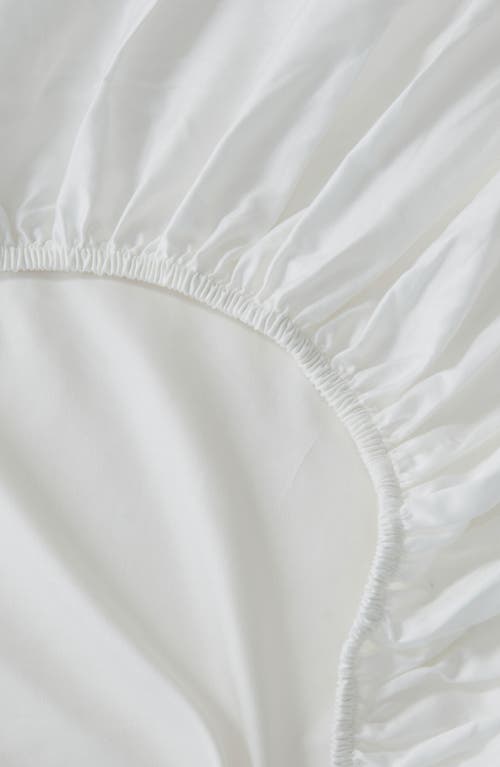 Verlee Cotton Sateen Sheet Set In White
