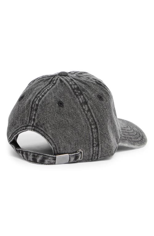 Clare V . Oui Patch Denim Baseball Cap