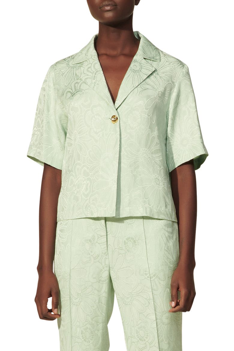 Single Button Blouse, Main, color, ARGYLE