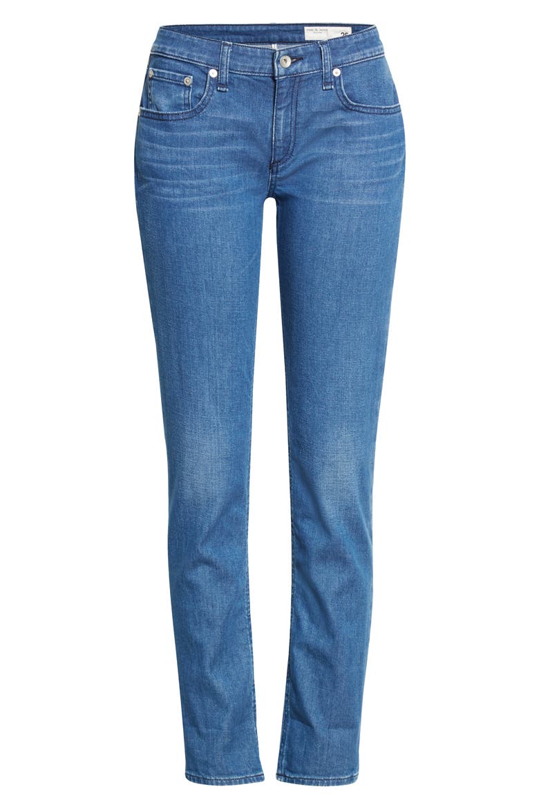 Dre Low Rise Slim Boyfriend Jeans, Alternate, color, CALIMET