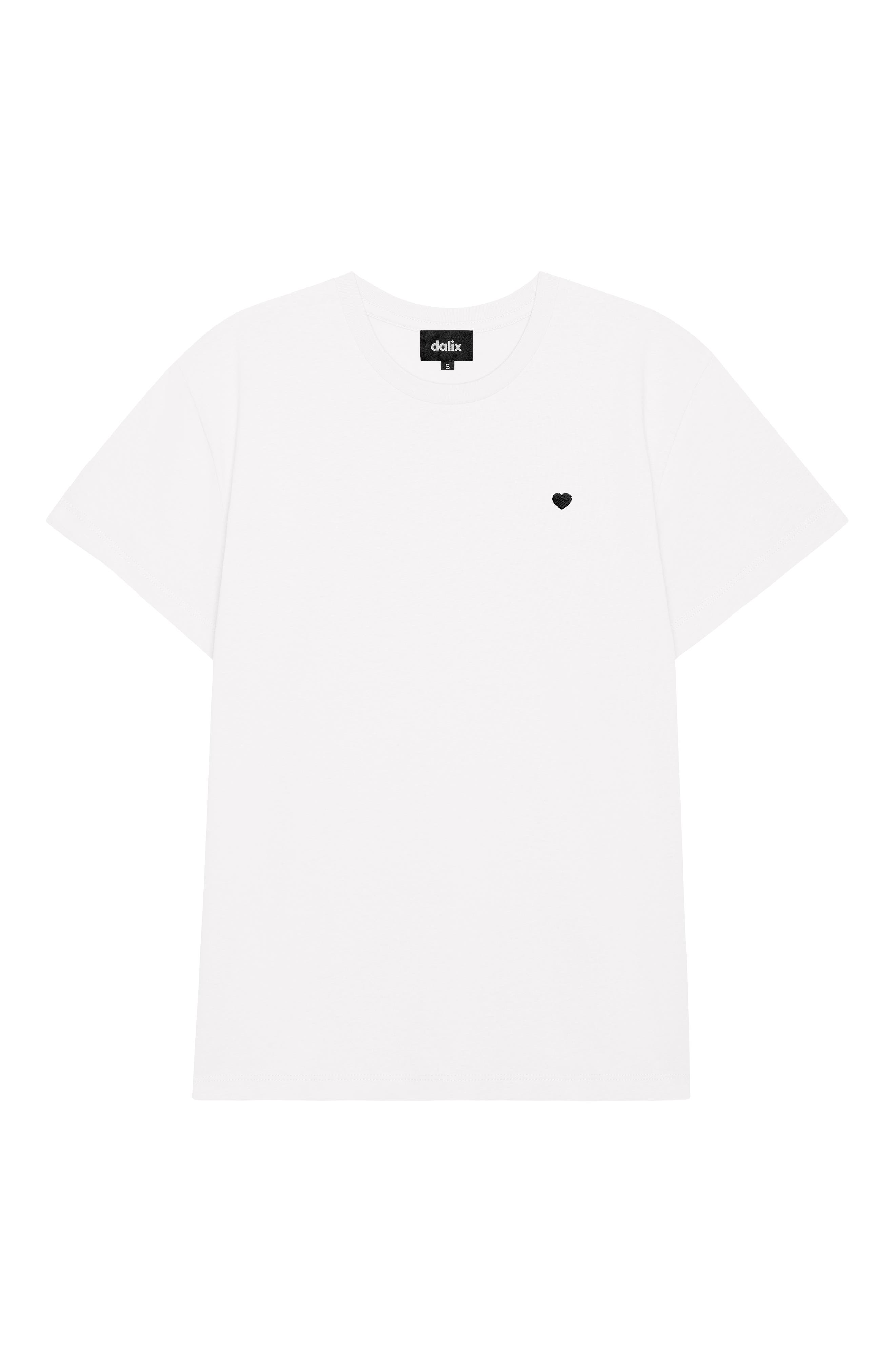 Womens Lil Heart Lightweight Everyday Tee - image 5