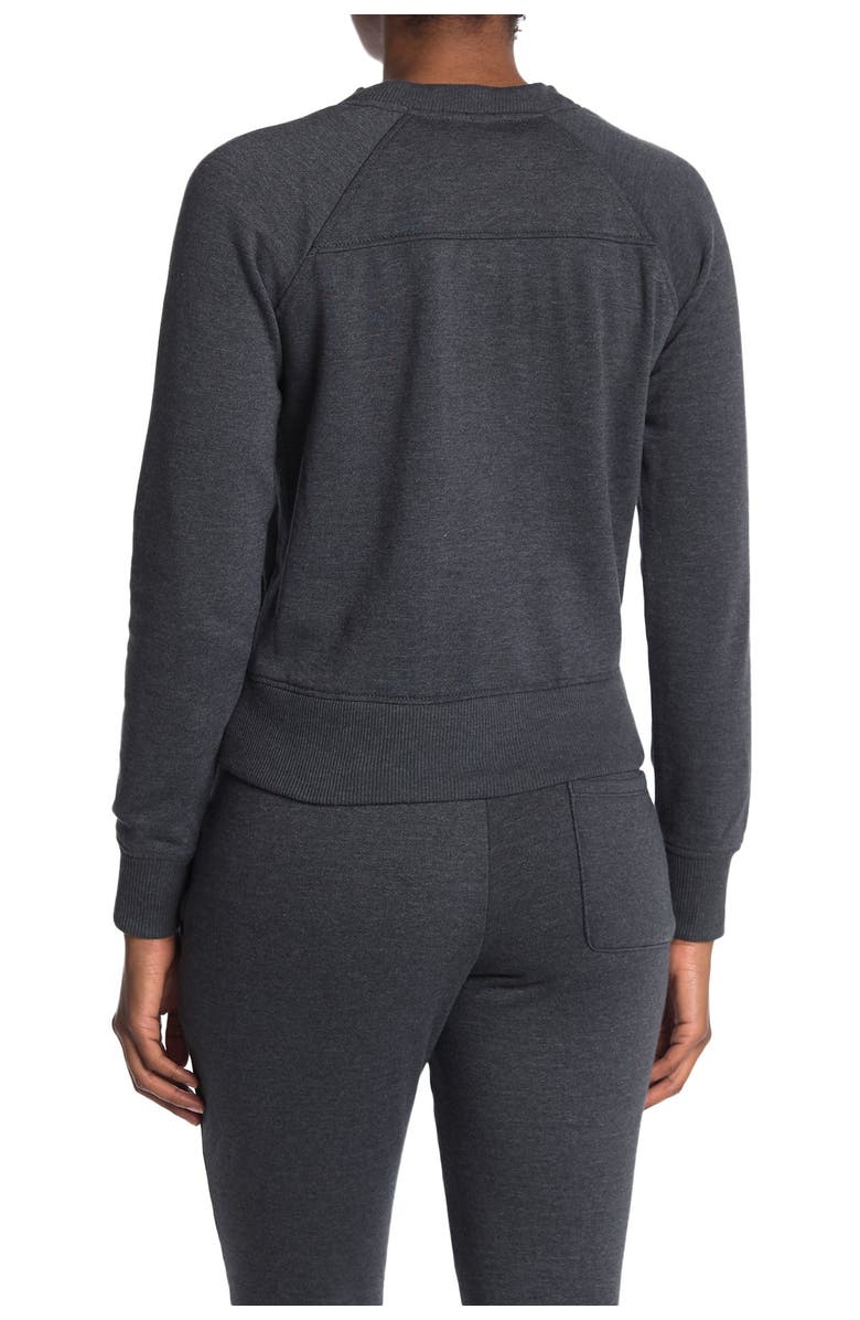 90 DEGREE BY REFLEX Stone Washed Sweatshirt, Alternate, color,