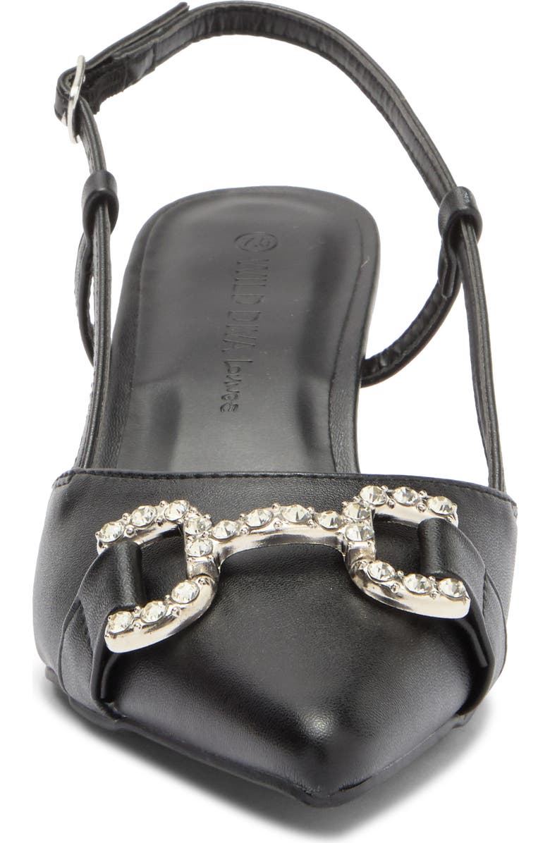 WILD DIVA LOUNGE Aleena Kitten Heel Pump, Alternate, color,