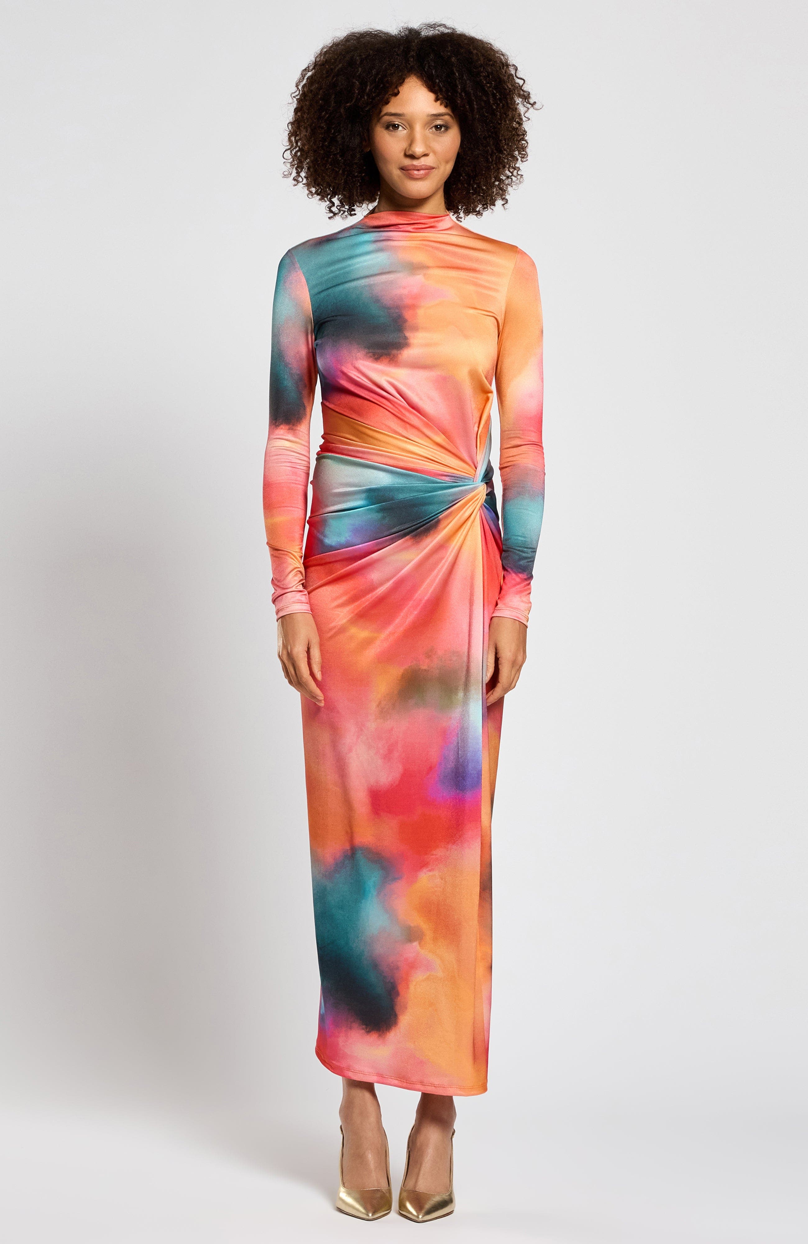 Athena Printed Dress - image 5