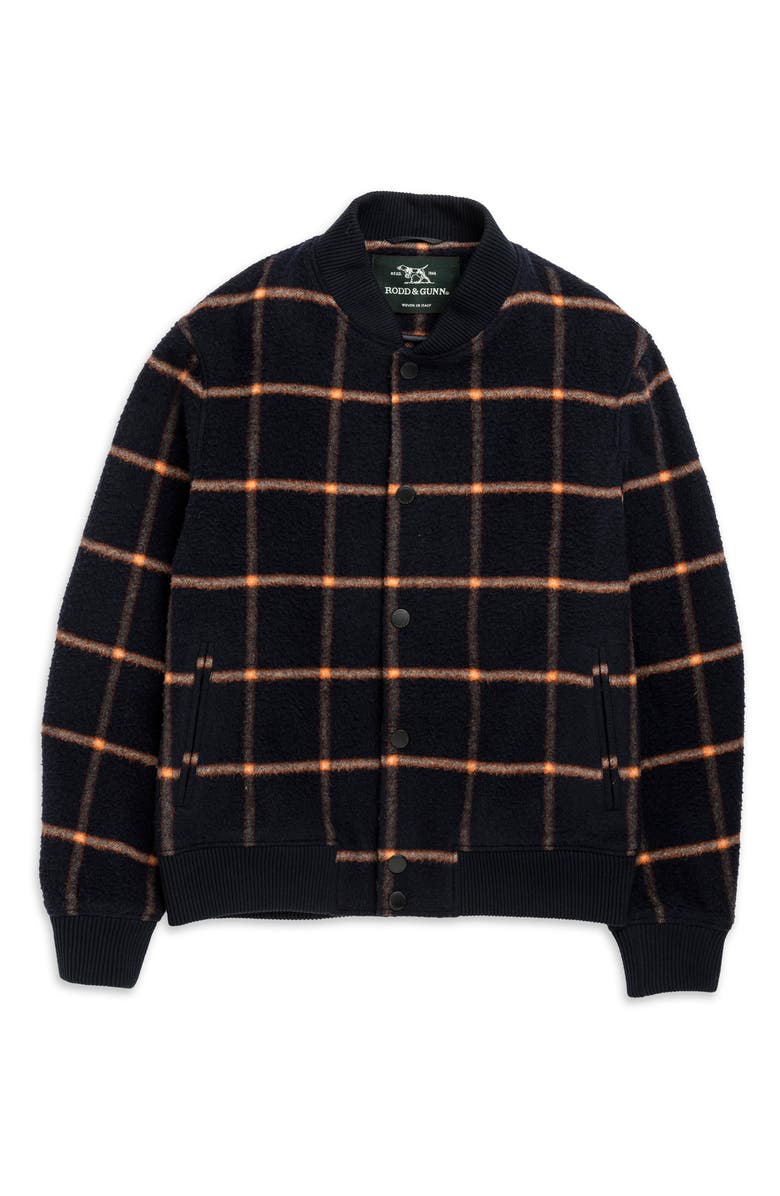 Rodd & Gunn x Gilbert Mclean Park Wool Blend Bomber Jacket, Alternate, color, 