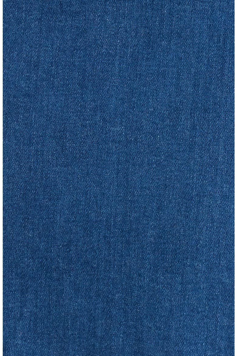 Adalyn Puff Sleeve Denim Minidress, Alternate, color, DENIM BLUE