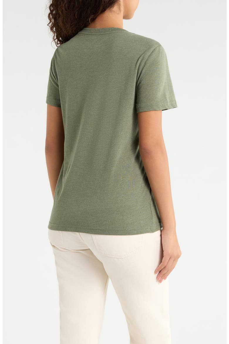 Lace Rose Graphic T-Shirt, Alternate, color, THYME