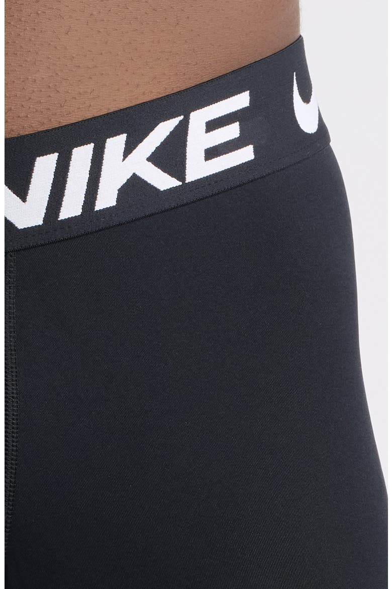 5-Pack Micro Stretch Boxer Briefs, Alternate, color, BLACK
