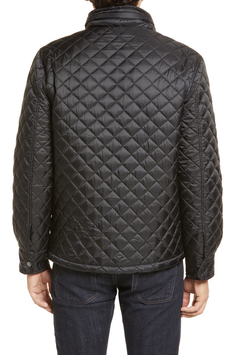 Lightweight Quilted Jacket, Alternate, color, BLACK CAVIAR