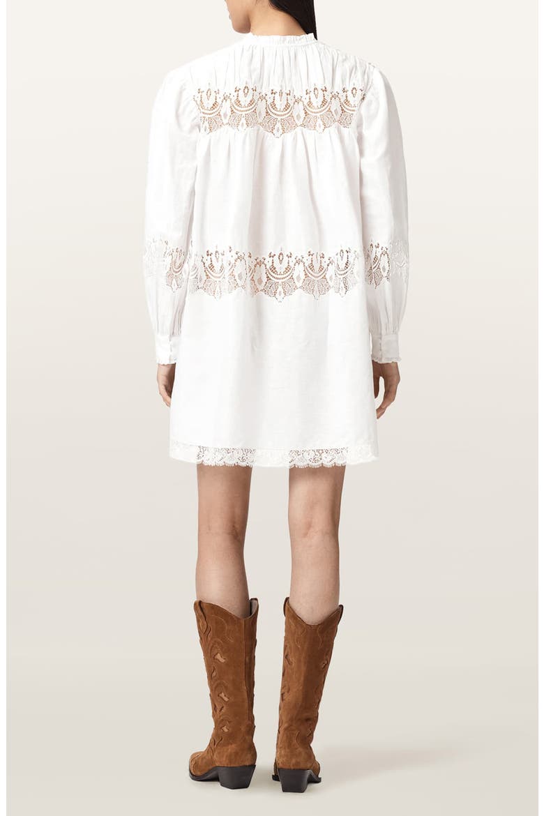 Talisa Lace Minidress, Alternate, color, WHITE