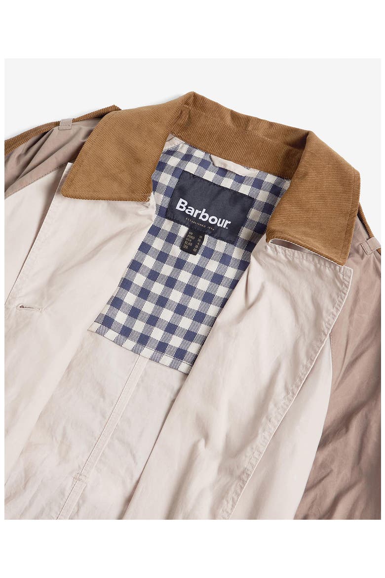 Ingleby Showerproof Water Resistant Cotton Trench Coat, Alternate, color, OATMEAL SUMMER NAVY