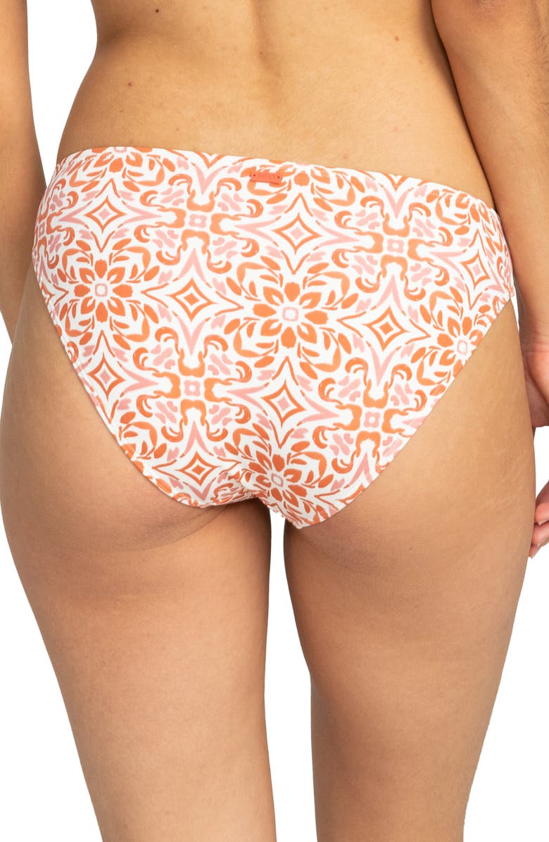 Roxy Fresco Tile Hipster Bikini Bottoms, Alternate, color,