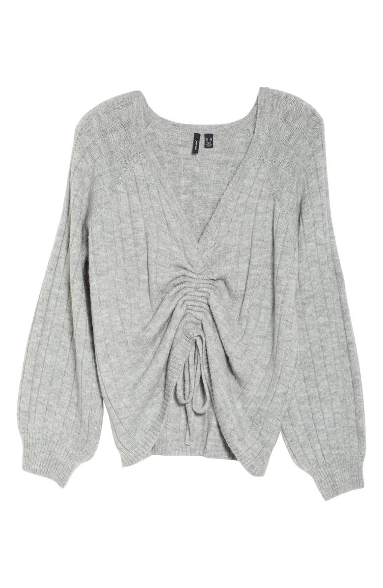 VERO MODA CURVE Kaylee V-Neck Sweater, Alternate, color, 