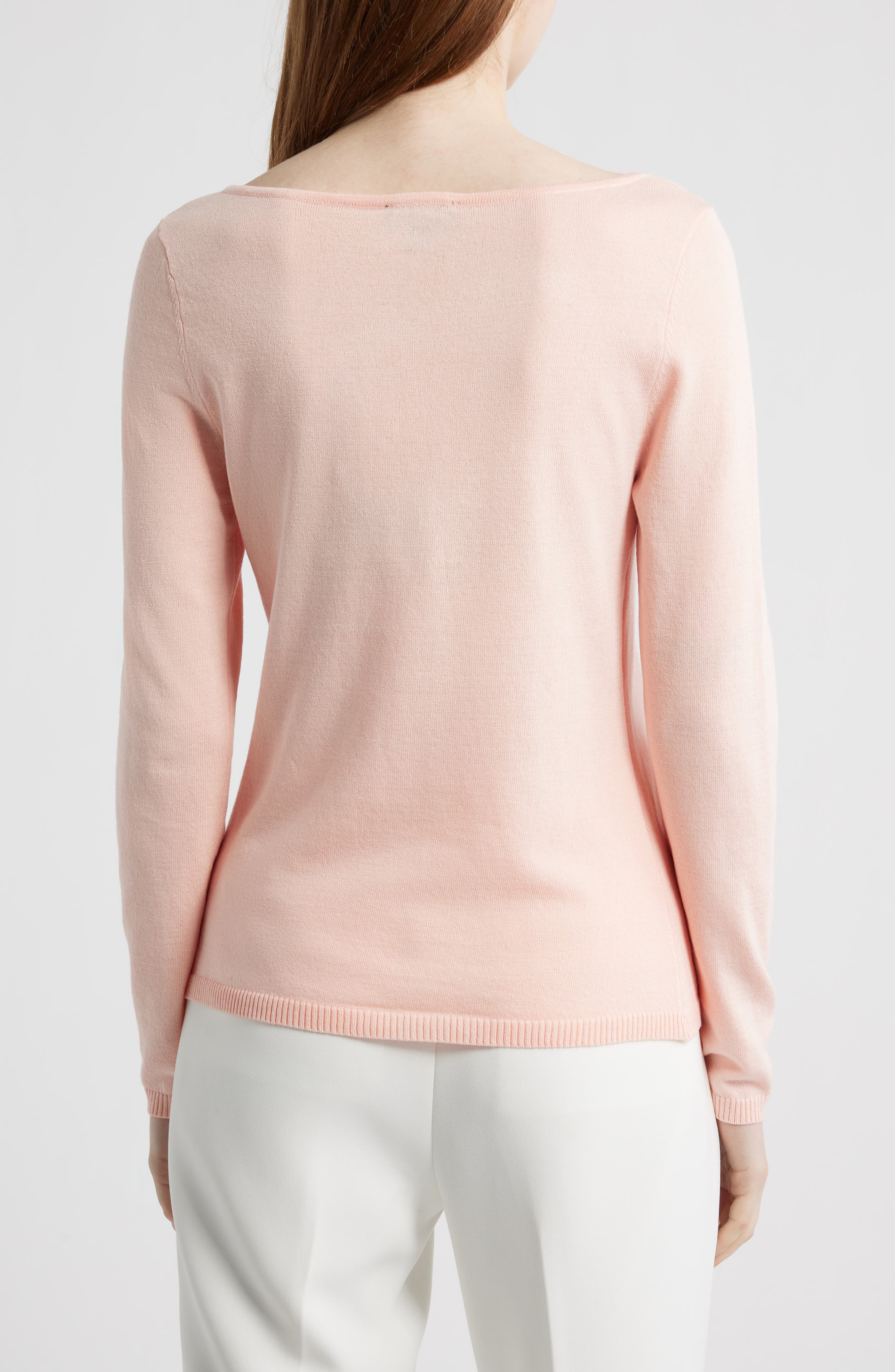 Boat Neck Sweater - image 2