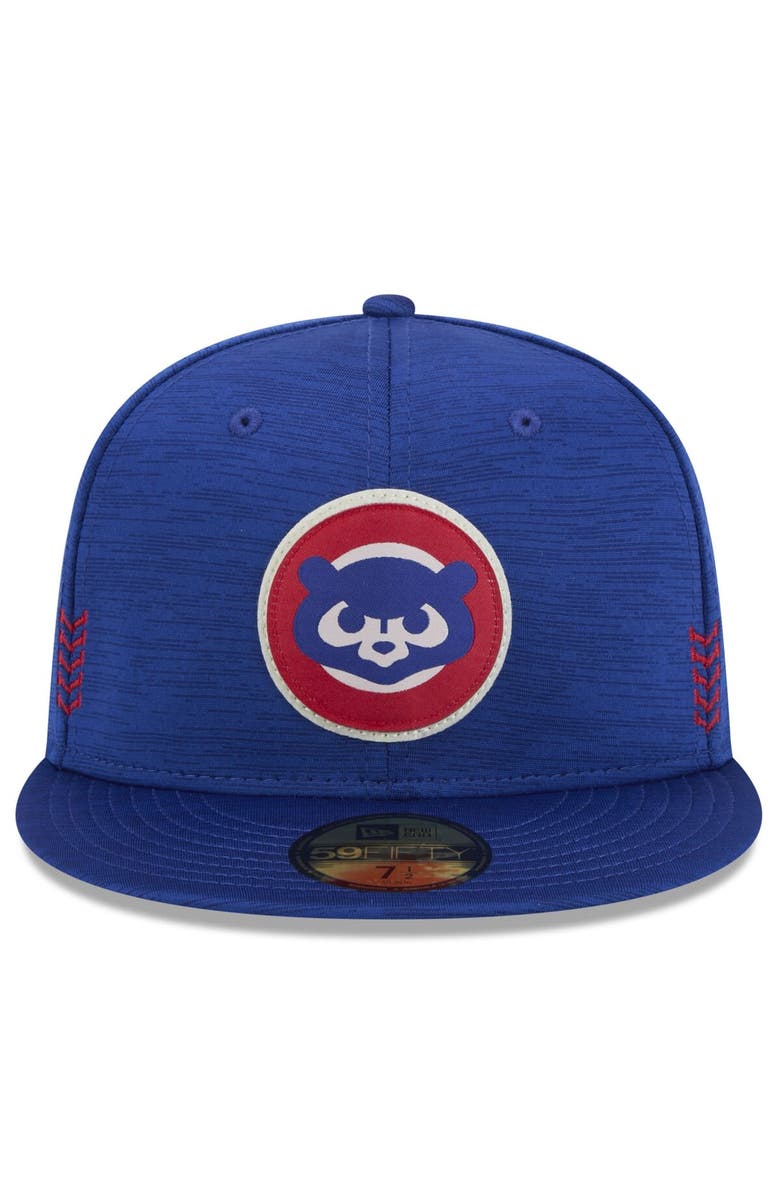 New Era Men's New Era Royal Chicago Cubs 2024 Clubhouse 59FIFTY Fitted Hat, Alternate, color, Royal