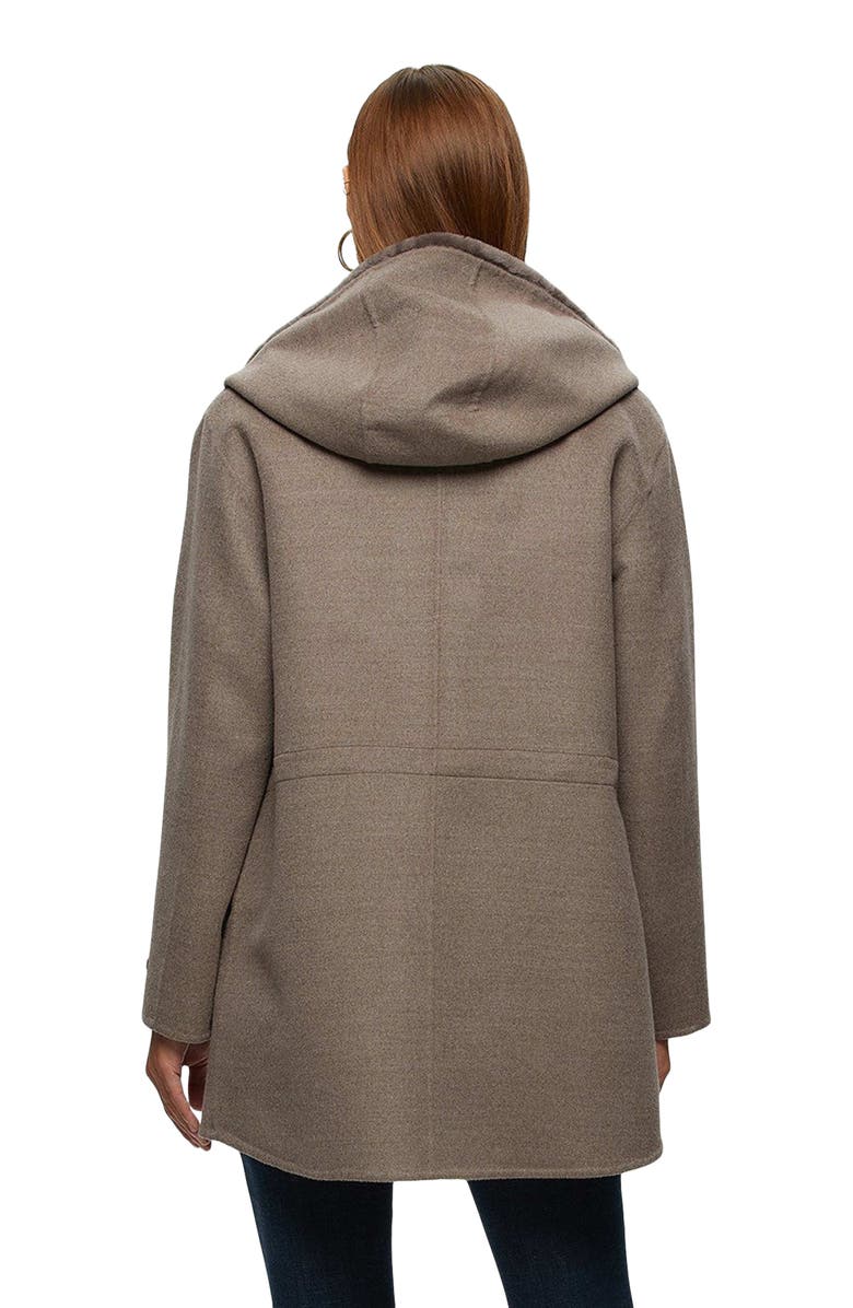 GORSKI Wool & Cashmere Parka Crafted from Loro Piana Fabric, Alternate, color, Light Brown/Beige