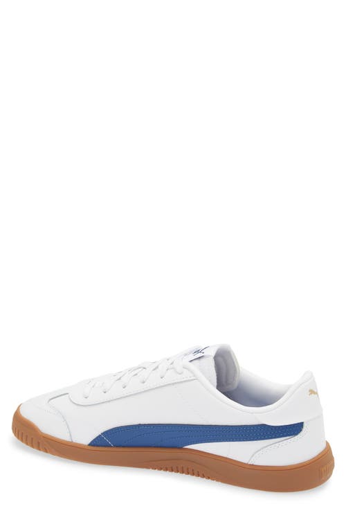 Puma Club 5v5 Sneaker In  White-clyde Royal-gold
