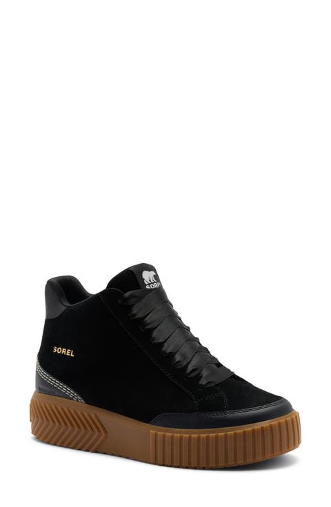 Ona Ave Waterproof Zip Mid Leather Sneaker