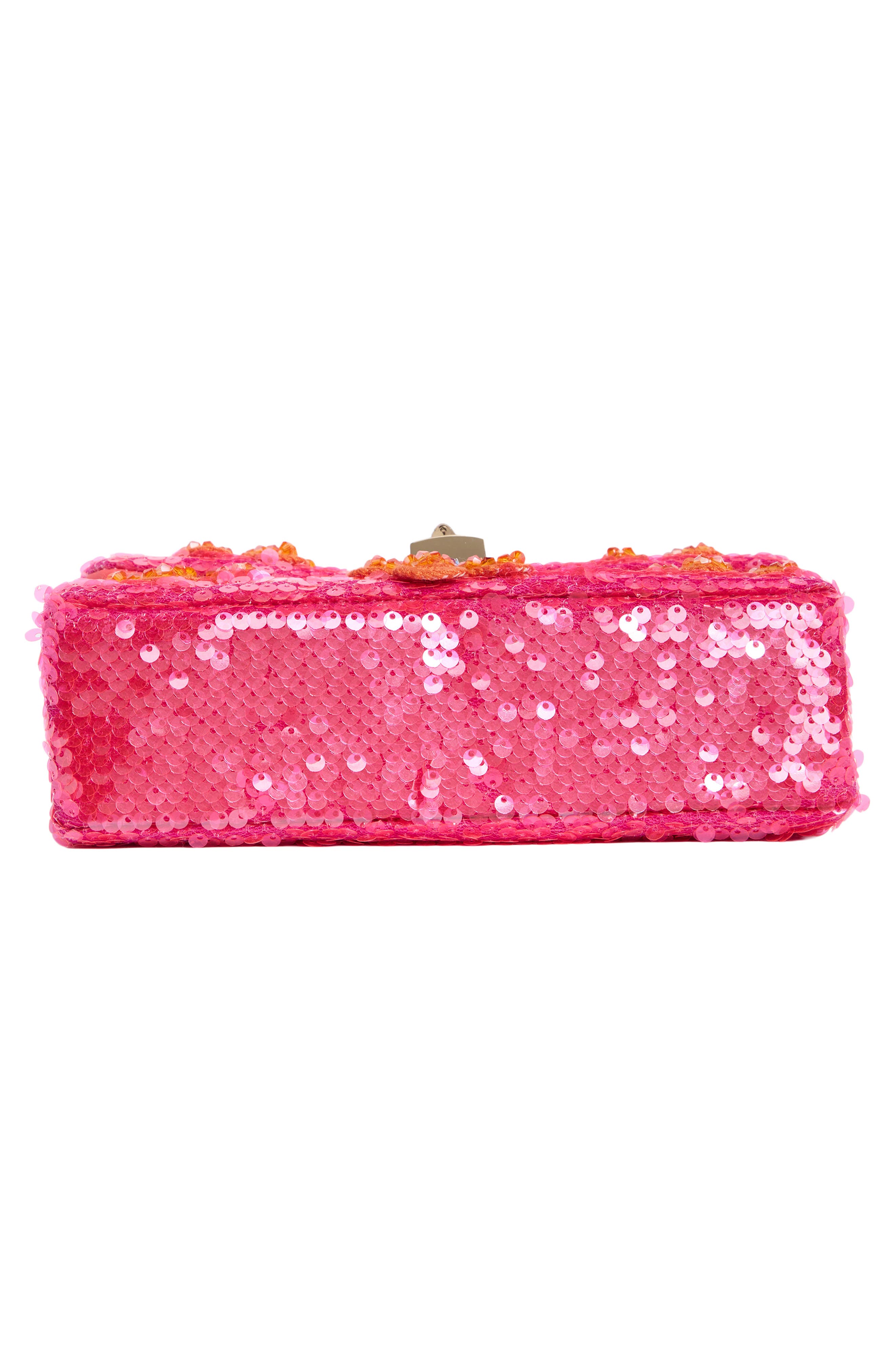 Kurt Geiger London Mini Brixton Sequin Crossbody Bag, Alternate, color, Open Pink