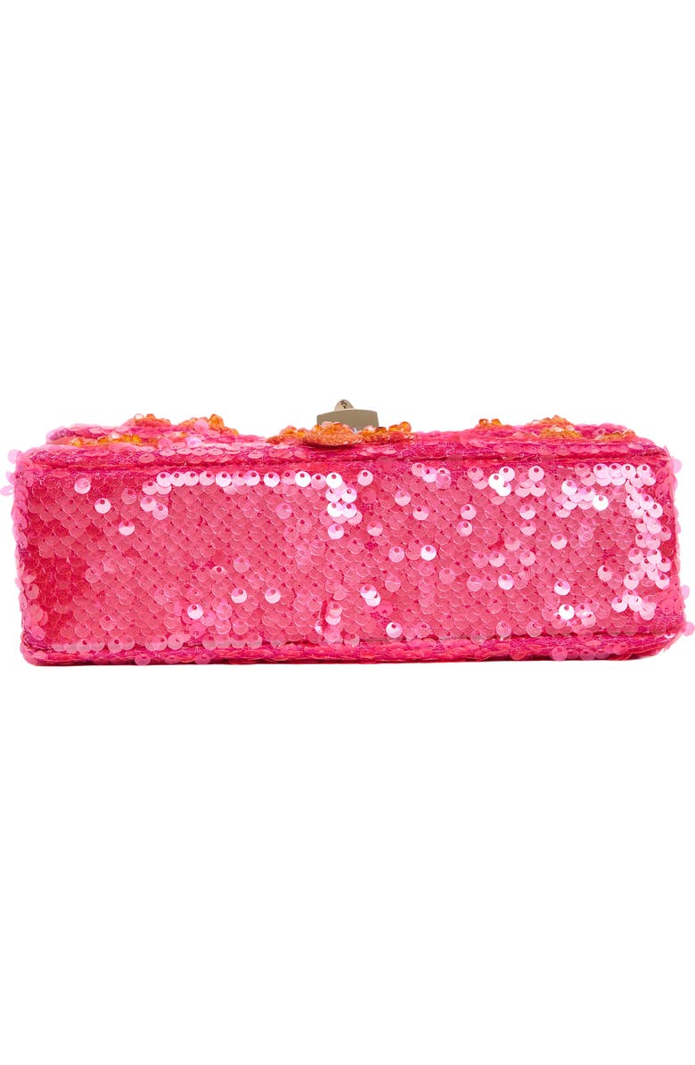 Kurt Geiger London Mini Brixton Sequin Crossbody Bag, Alternate, color, Open Pink