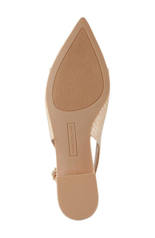 BANDOLINO BANDOLINO ALEX BIT SLINGBACK PUMP