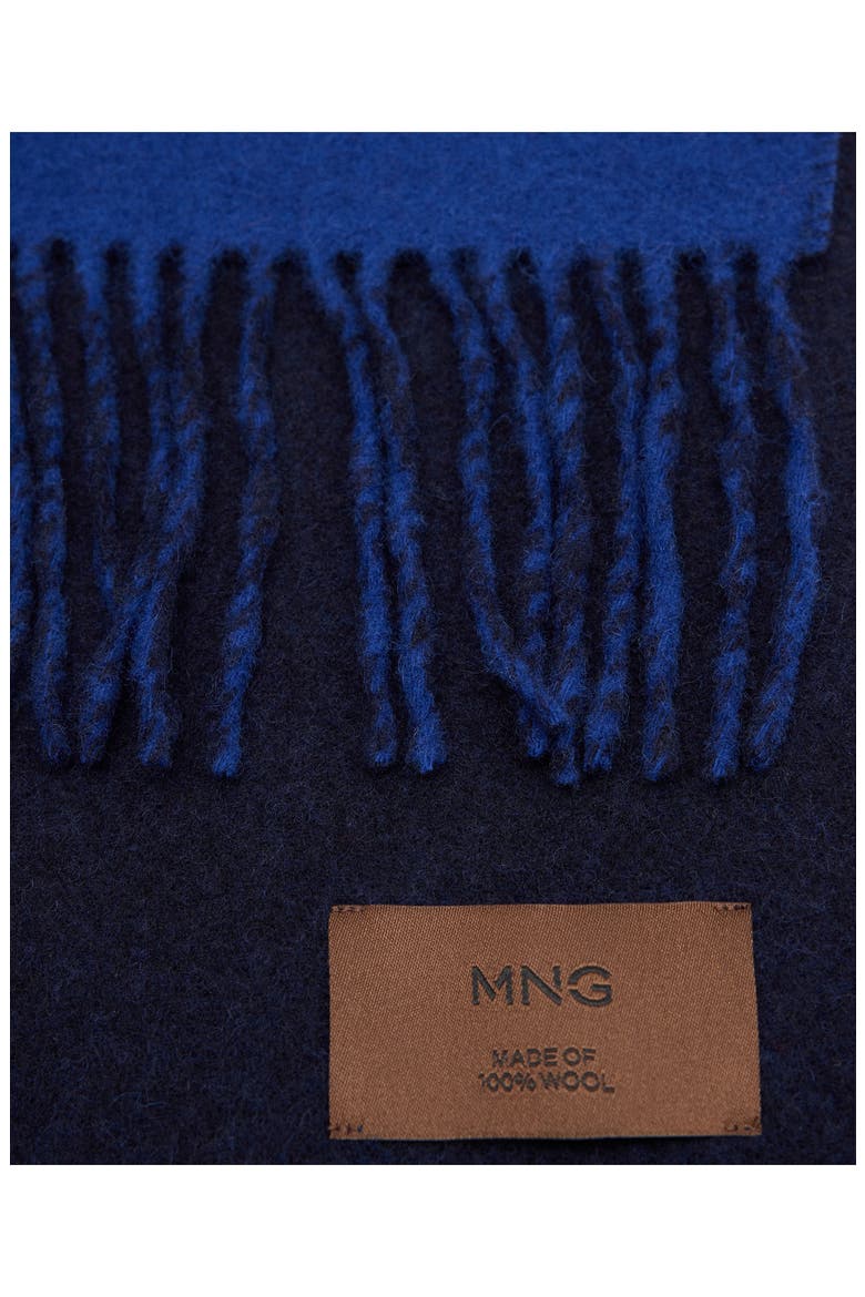 Reversible Wool Scarf, Alternate, color, BLUE