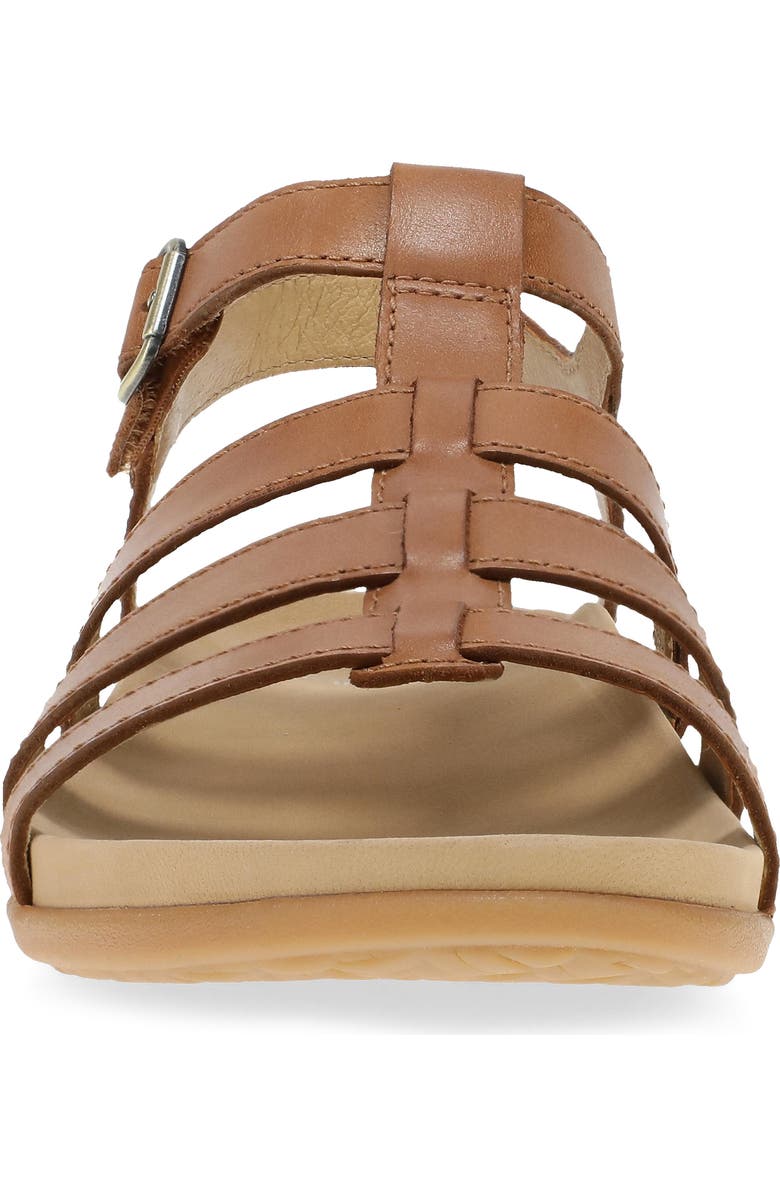 Dansko Janice Ankle Strap Sandal, Alternate, color, Tan Calf