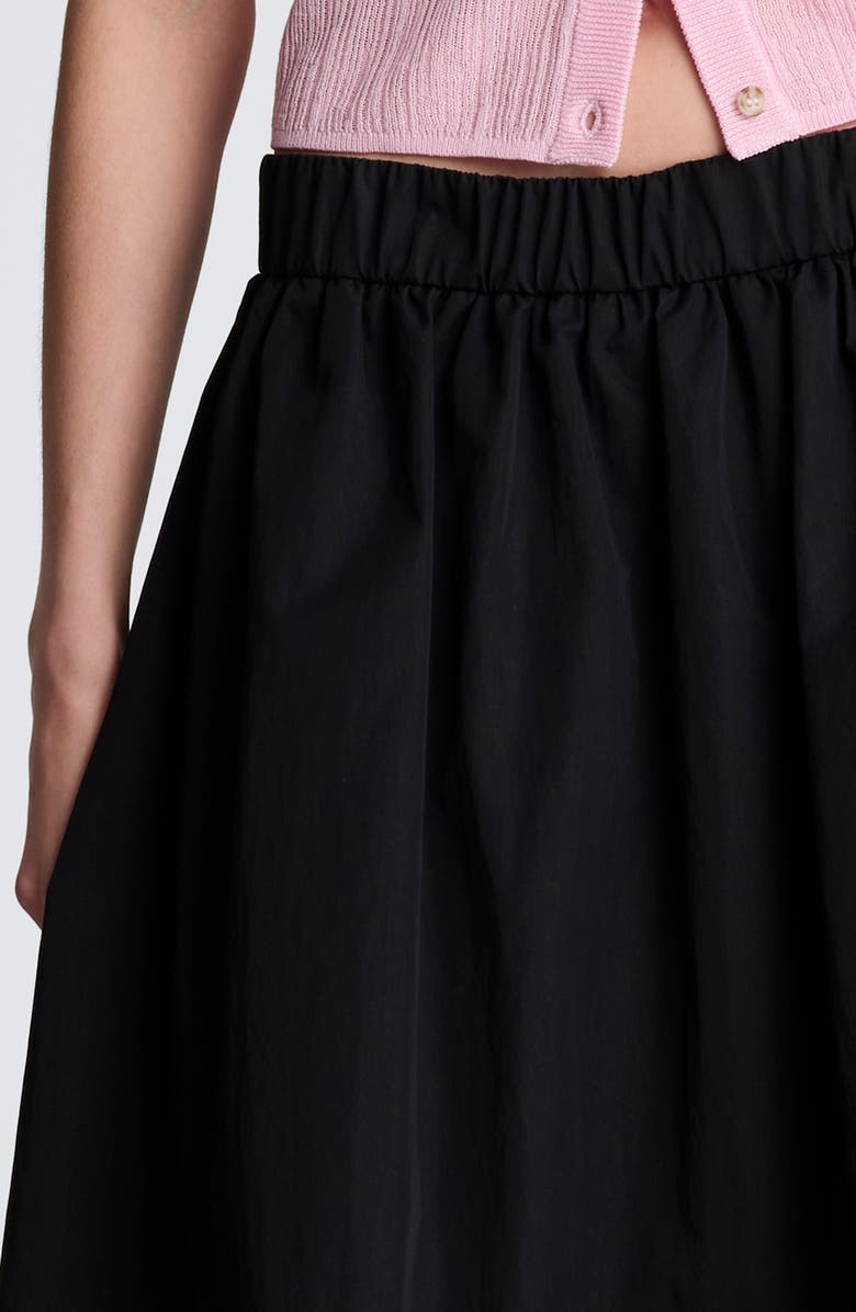 Kenneth Cole Bubble Midi Skirt, Alternate, color, Black