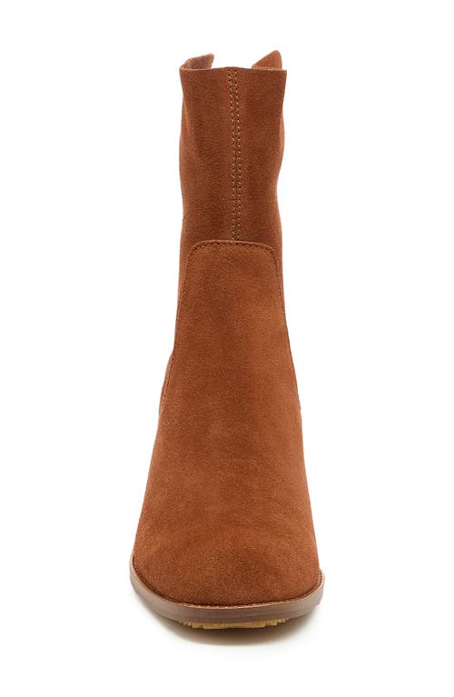 Kelsi Dagger Brooklyn Island Block Heel Bootie In Hickory
