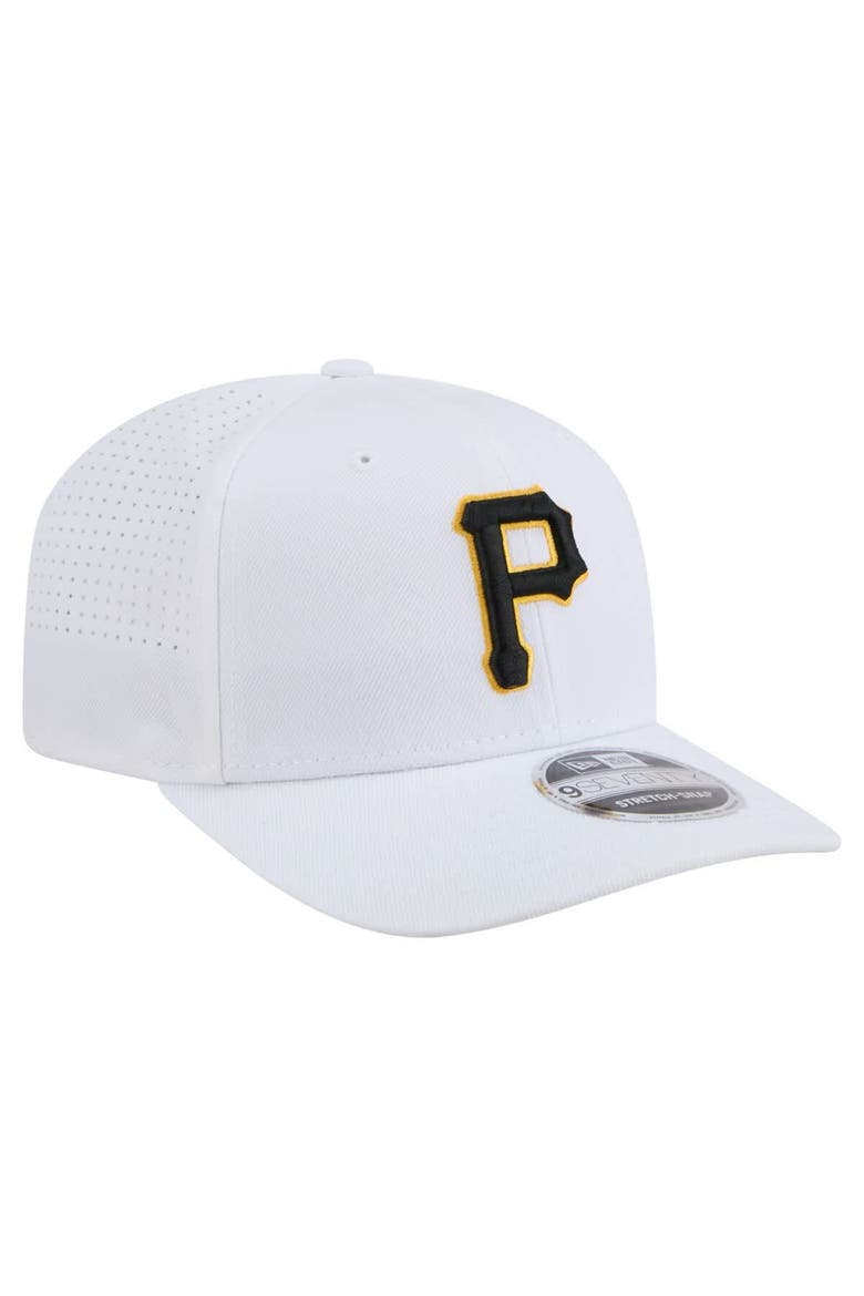 Men's New Era White Pittsburgh Pirates COOLERA 9SEVENTY Adjustable Hat, Alternate, color, White
