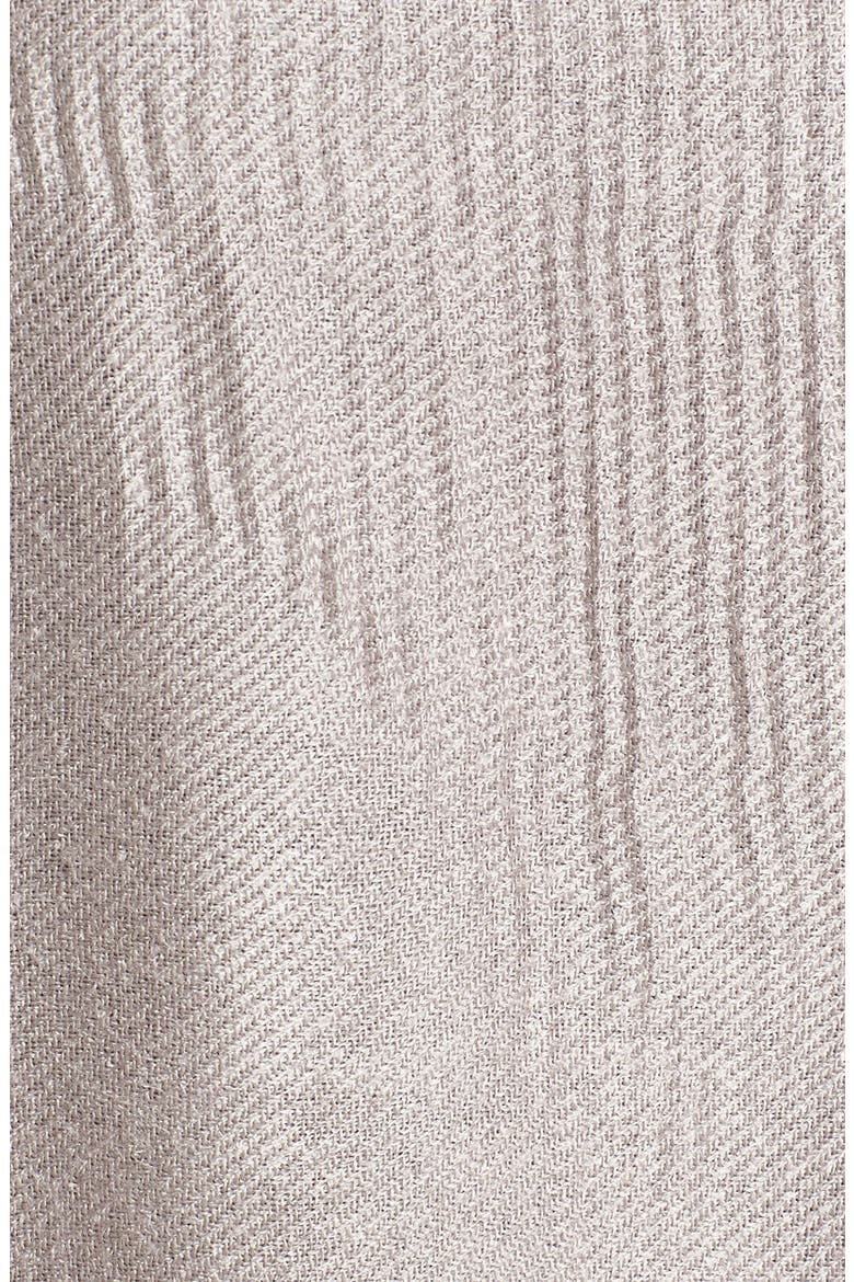 Fringe Textured Wrap, Alternate, color, GREY GULL