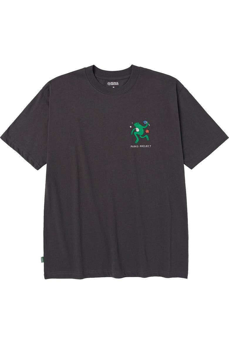 Great Outdoors Dancin' Frs Checklist T-Shirt, Alternate, color, Vintage Black