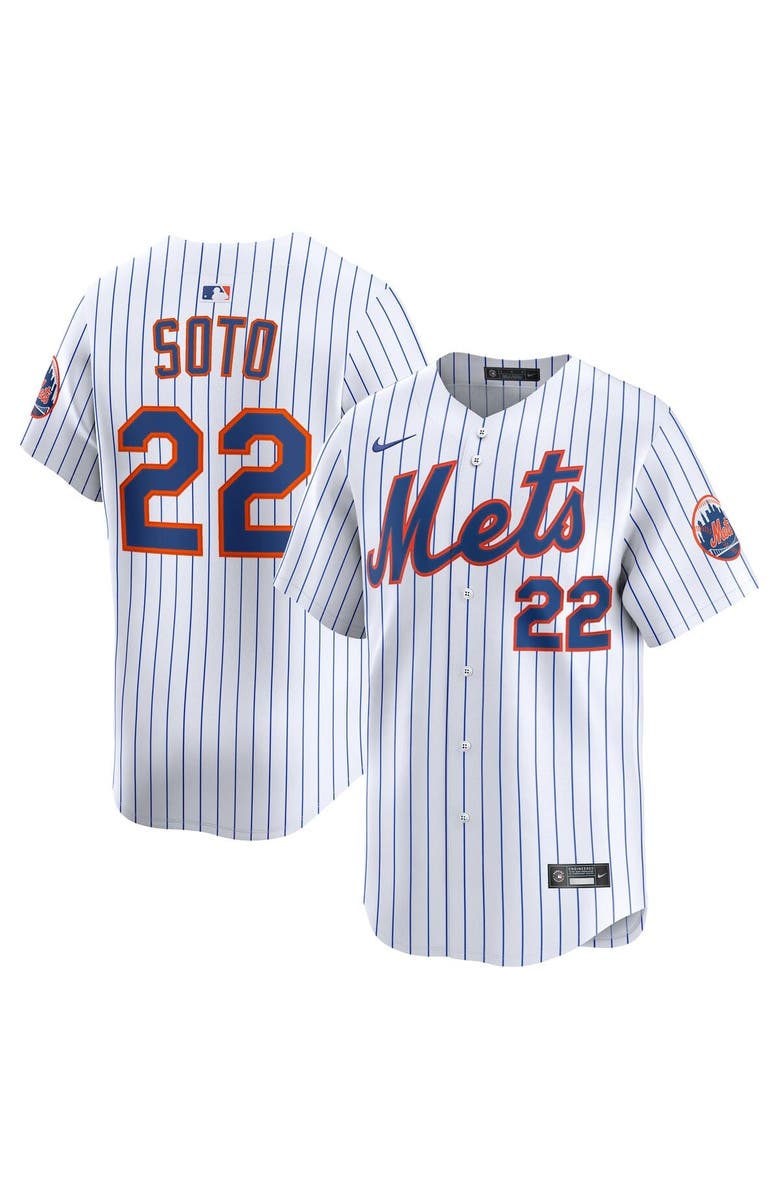 Nike Men's Nike Juan Soto White New York Mets Home Limited Jersey, Main, color, White