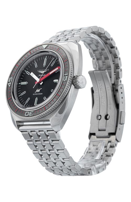 WATCHFINDER & CO. WATCHFINDER & CO. LONGLINES PREOWNED HERITAGE BRACELET WATCH, 43MM