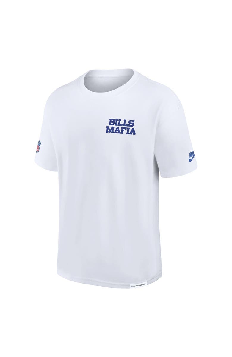 Nike Men's Nike White Buffalo Bills 2025 Rivalries Collection Essential Max90 T-Shirt, Alternate, color, White