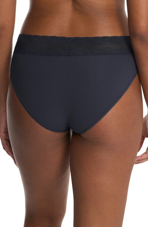 Natori Bliss Perfection One Size French Cut Briefs In Black