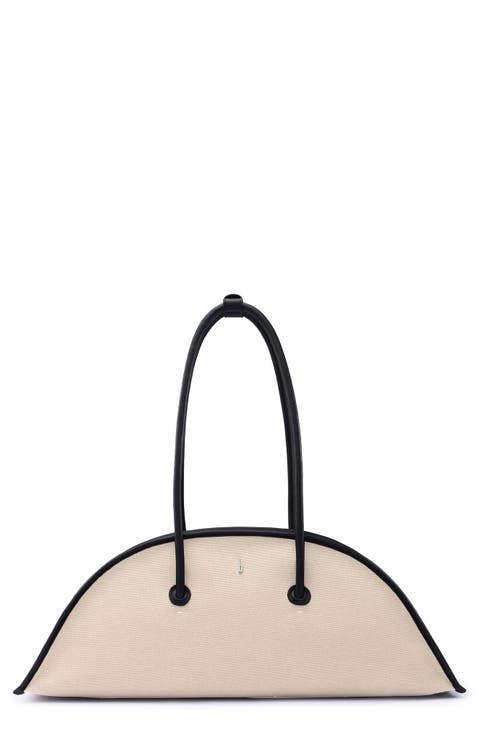 Laverne Canvas Bowler Bag