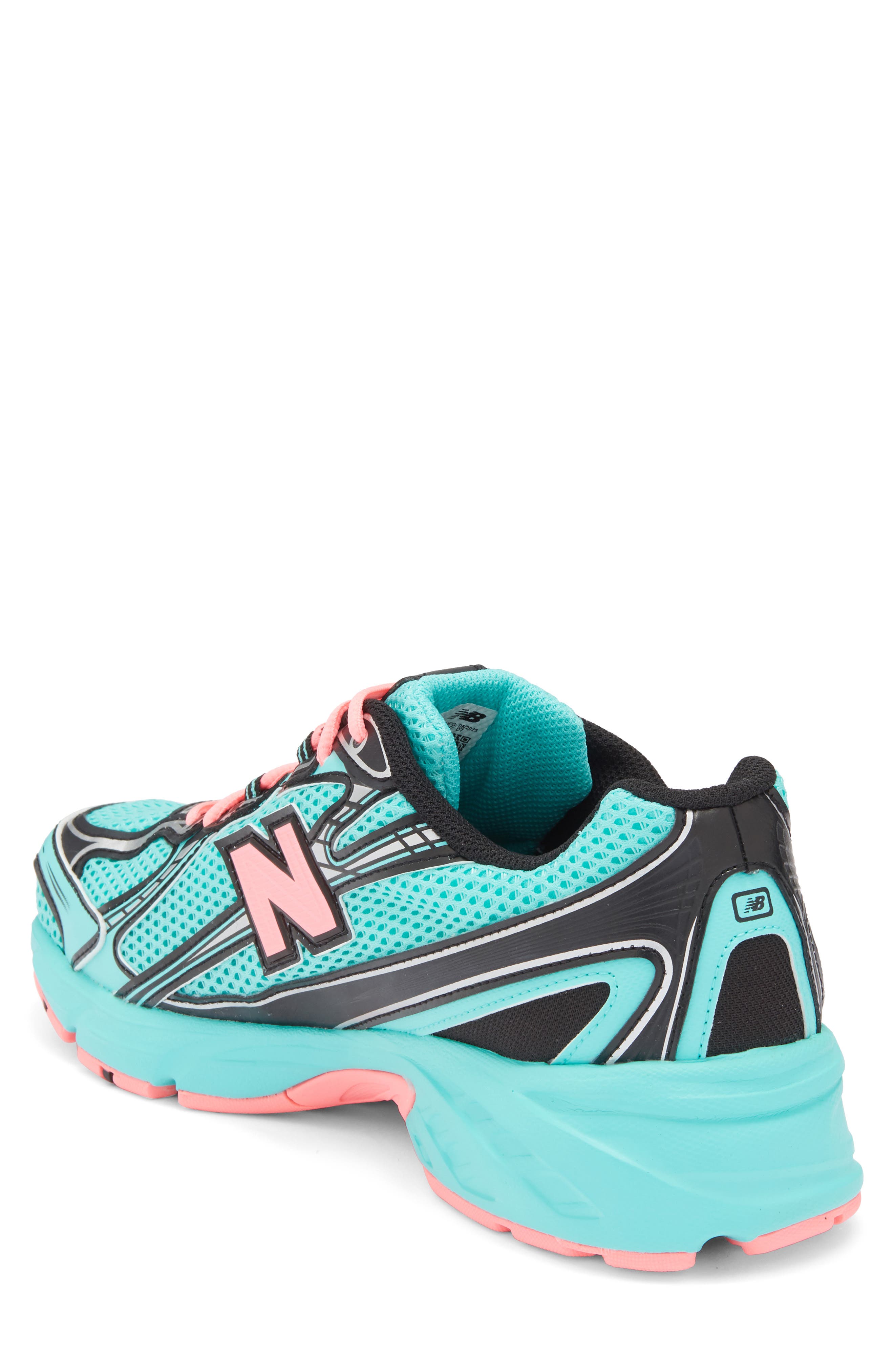 New Balance 740 Running Shoe, Alternate, color, Cyber Jade/ Ultra Pink