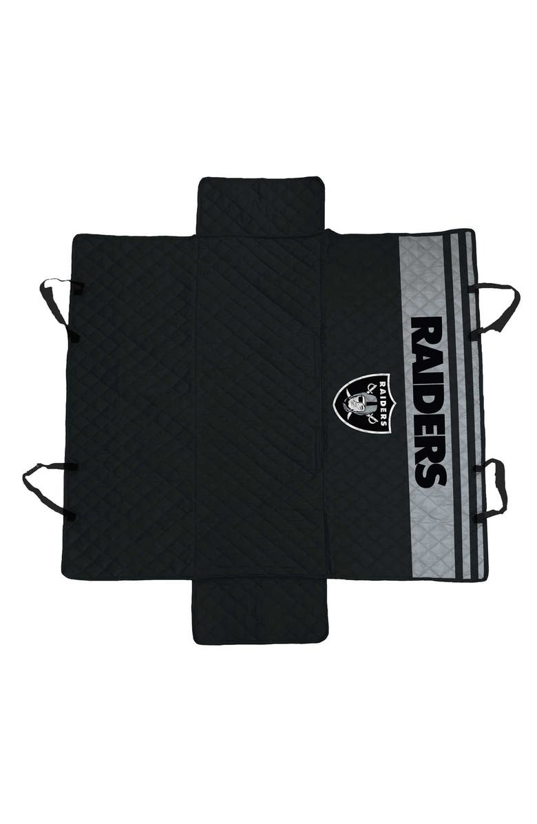 Pegasus Las Vegas Raiders Pet Hammock Car Seat Protector, Main, color, 