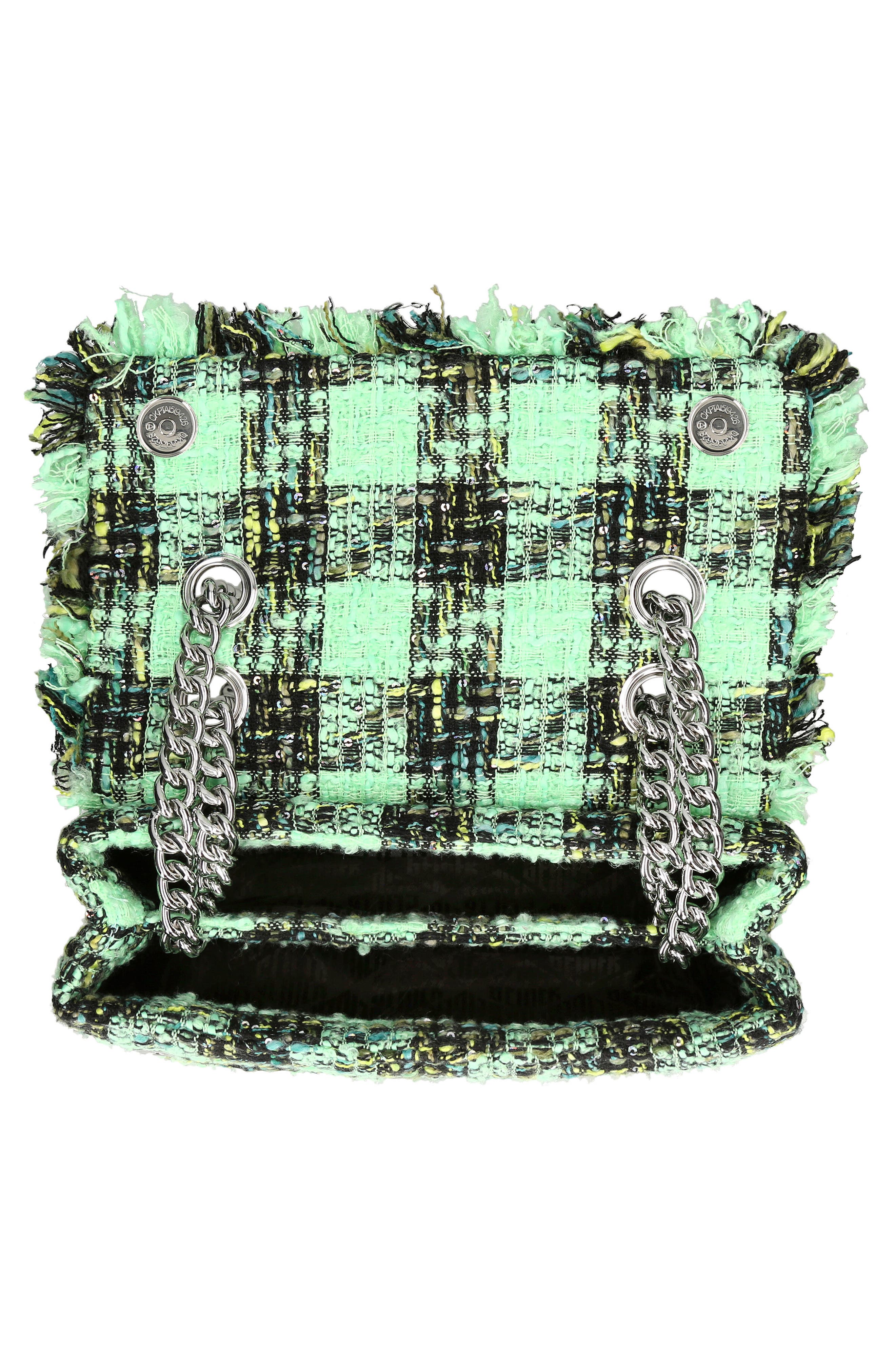 Kurt Geiger London Kensington Tweed Convertible Shoulder Bag, Alternate, color, 