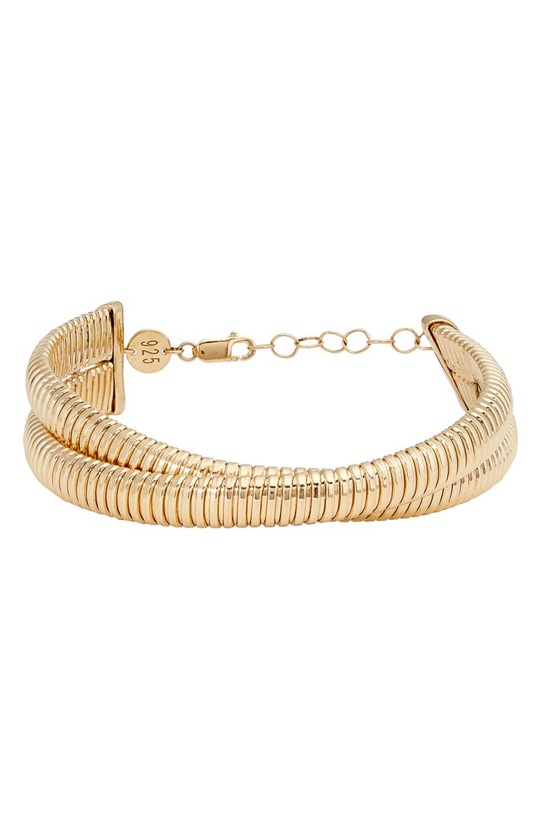 Jennifer Zeuner Mattea Bracelet, Main, color, Yellow Gold