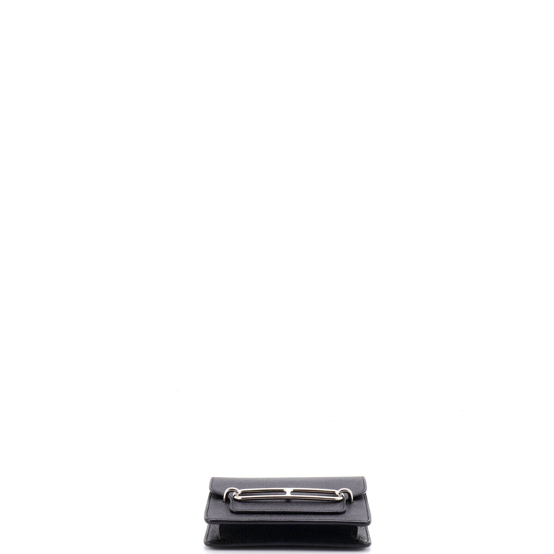 Roulis Slim Wallet Chevre Mysore, Alternate, color, Black