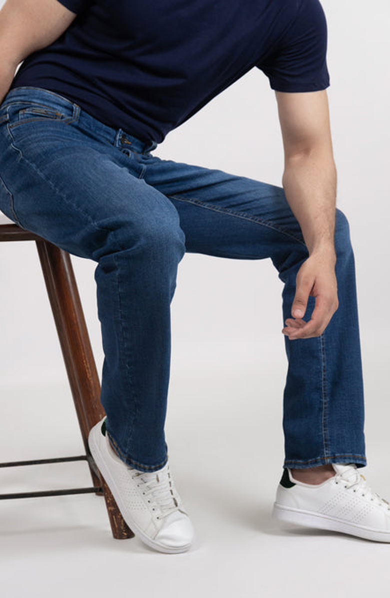 BRISK Rotary Straight Fit Jeans, Alternate, color, Medium Wash