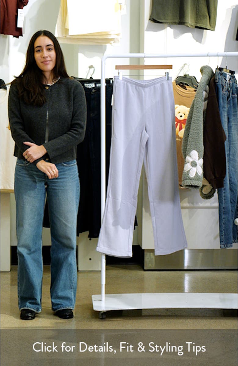 Sedona Straight Leg Sweatpants, sales video thumbnail